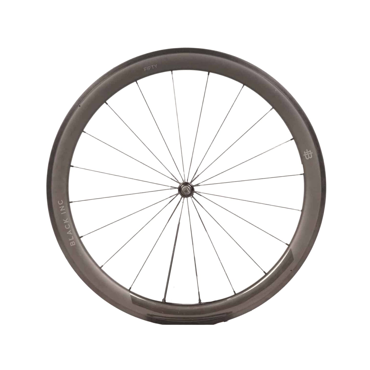 BRUGT Black inc Fifty carbon forhjul tubular