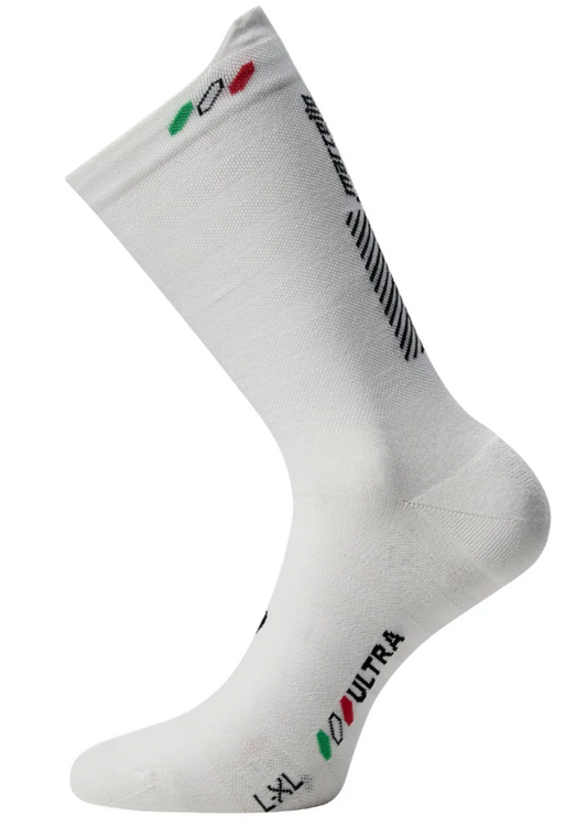 MARCELLO BERGAMO ULTRA STRØMPER - WHITE S/M = 39-42